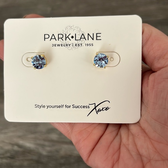 Park Lane Jewelry - Impression Earrings Blue